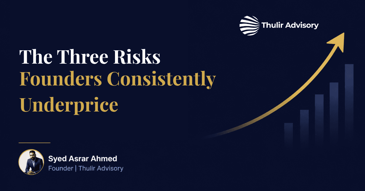 The Three Risks Founders Consistently Underprice