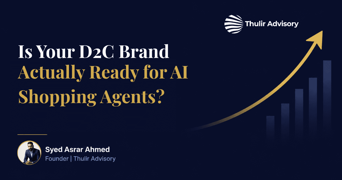 Is Your D2C Brand Actually Ready for AI Shopping Agents? A Decision Framework, Not Another Checklist